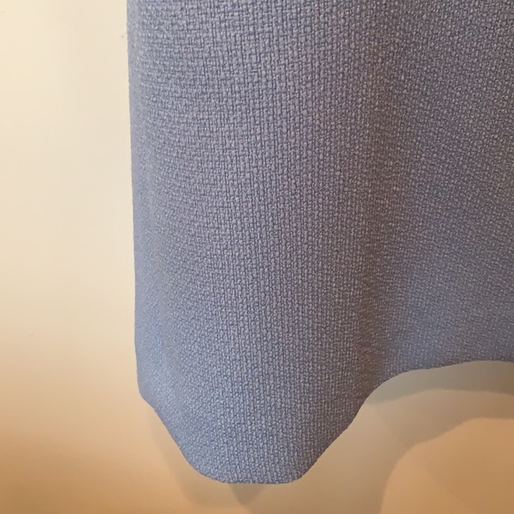 Eliza J Sleeveless Blue Fringe Dress - sz 6 - Picture 4 of 7